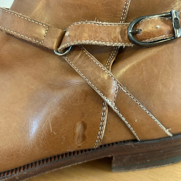 Gucci Men’s Leather Ankle Strap Boots - Picture 9 of 11